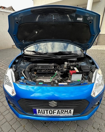 Suzuki Swift cena 49900 przebieg: 54200, rok produkcji 2020 z Bisztynek małe 704